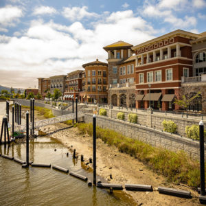 Downtown Napa riverfront